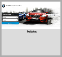 Web Design - BMW - DEALER EVALUATION
